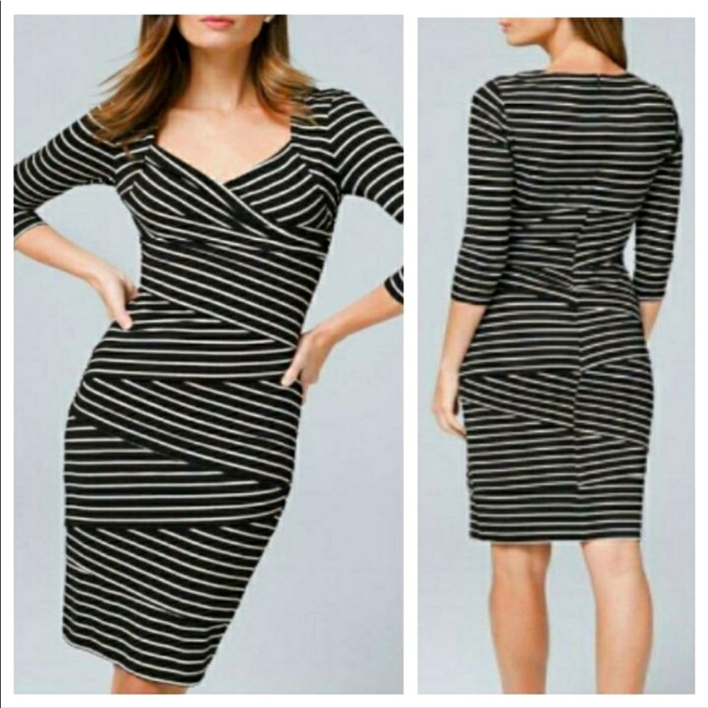 White House Black Market instantly slimming dress